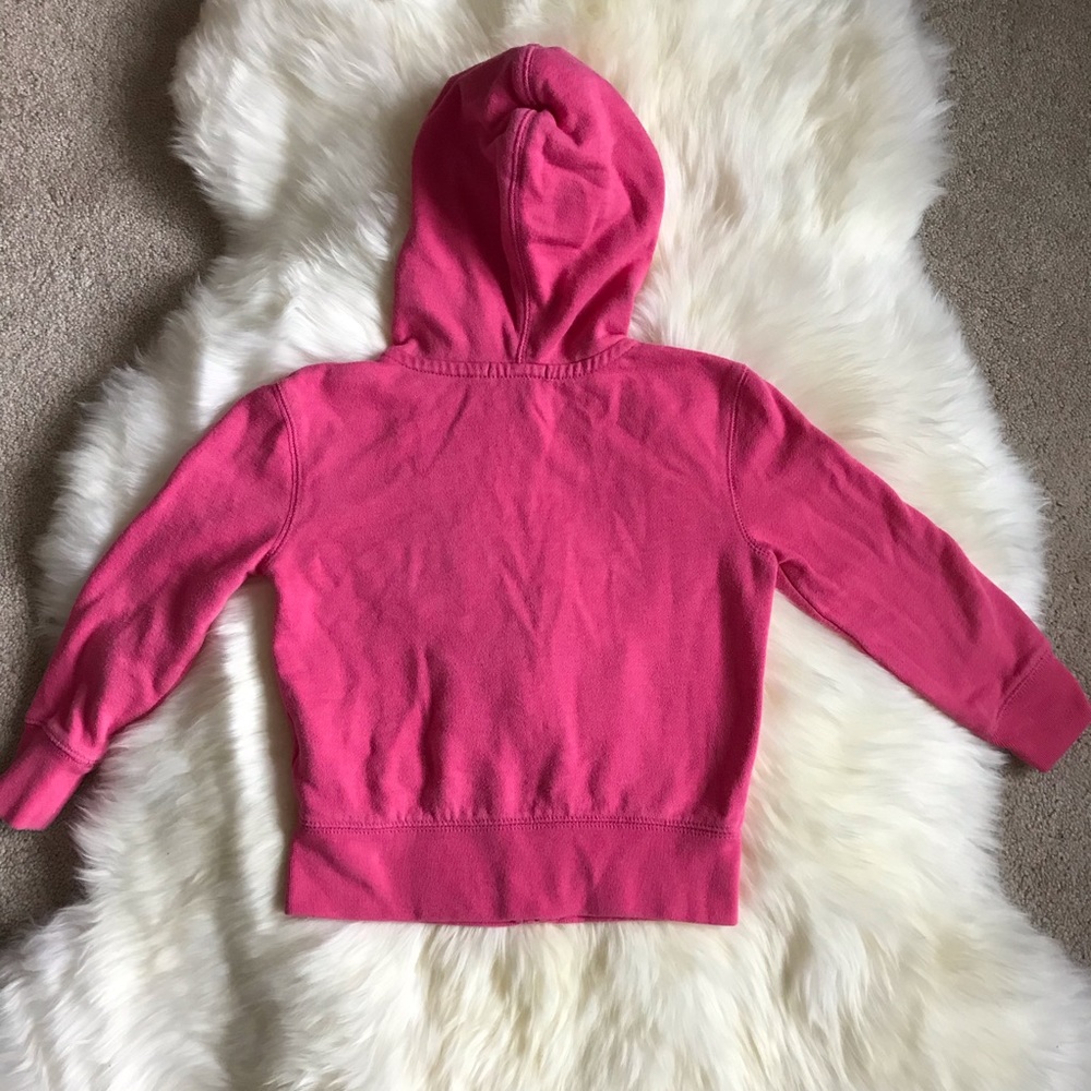 GAP Girl Pink Hoodie Sweater- XS. Good condition - Picture 5 of 8